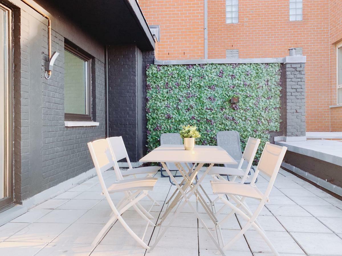 Luxury Apart' Mons City Center With Terrace Apartment Exterior photo