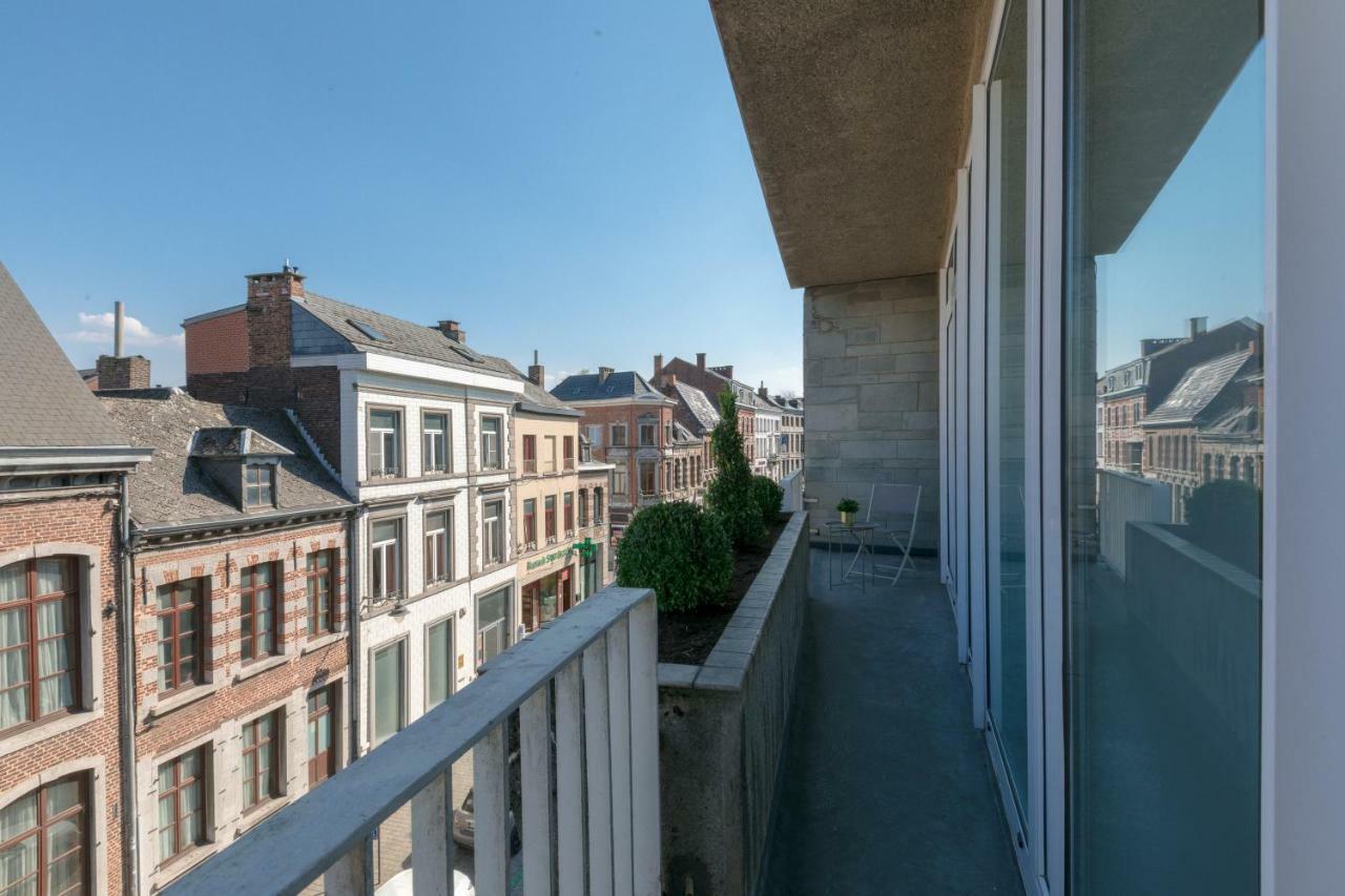 Luxury Apart' Mons City Center With Terrace Apartment Exterior photo
